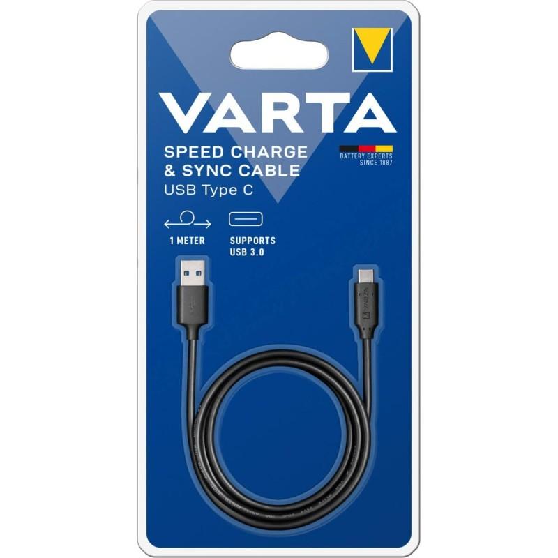 Cable USB-C a USB Varta 57944101401 1 m