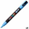 Rotulador POSCA PC-3M Azul cielo (6 Unidades)