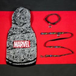 Sudadera para Perro Marvel XXS Gris