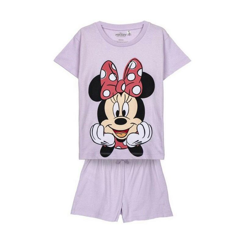 Pijama Infantil Minnie Mouse Morado