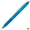 Bolígrafo Pilot Frixion Clicker Tinta borrable Azul 0,4 mm 12 Unidades