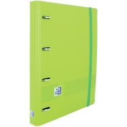 Carpeta de anillas Oxford Europeanbinder Polyfoam Verde A4 A4+