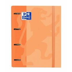 Carpeta de anillas Oxford Classic Europeanbinder Melocotón A4 A4+