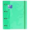 Carpeta de anillas Oxford Touch Europeanbinder Menta A4 A4+