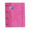 Carpeta de anillas Oxford Touch Europeanbinder Rosa A4 A4+