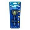 Linterna LED para la Cabeza Varta Work Flex H20 Sensor de Movimiento 3 W 150 Lm (3 Unidades)