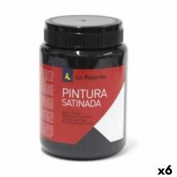 Témpera La Pajarita L-22 Negro Satinado Escolar (35 ml) (6 Unidades)