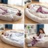 Cama de Perro para Humanos  Human Dog Bed XXL InnovaGoods Beige