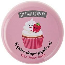 Vela Perfumada The Fruit Company Fresa 150 g Nata