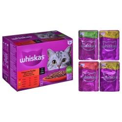 Comida para gato Whiskas Classic Meals Pollo Ternera Cordero Aves 12 x 85 g