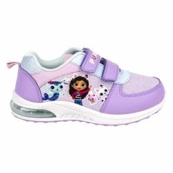 Zapatillas Deportivas con LED Gabby's Dollhouse Velcro Lila