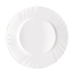 Plato de Postre Bormioli Rocco Ebro Blanco Vidrio (20 cm) (36 Unidades)