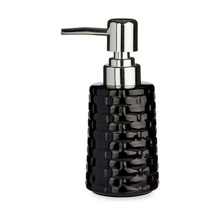 Dispensador de Jabón Cerámica 150 ml Plateado Metal