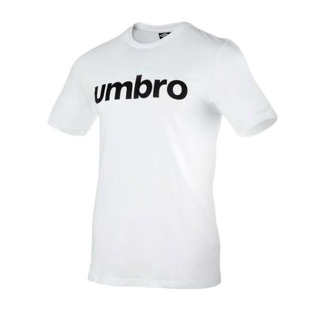 Camiseta de Manga Corta Hombre Umbro  LINEAR 65551U 13V Blanco