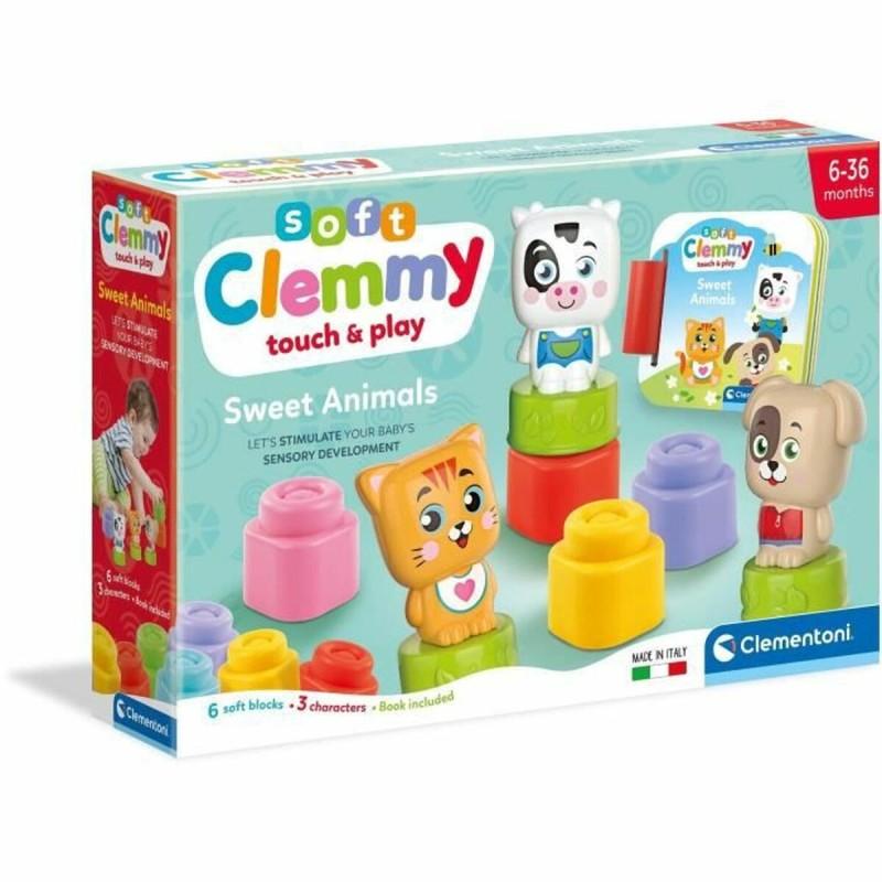 Juego de Construcción Baby Born Cubes & animals Soft Clemmy (FR) Libro 9 Piezas