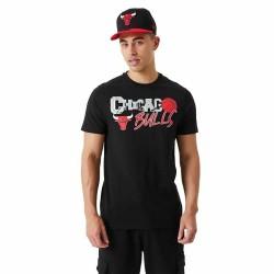 Camiseta de Manga Corta Hombre New Era NBA Infill Graphic Chicago Bulls 