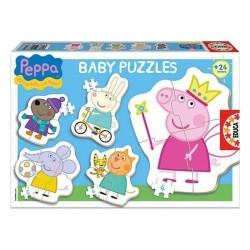 Set de 5 Puzzles Peppa Pig Educa Baby 15622 24 Piezas