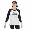 Camiseta de Manga Corta Mujer Vans  Drop V Raglan