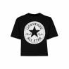 Camiseta de Manga Corta Signature  Converse  Chuck Patch Boxy Negro