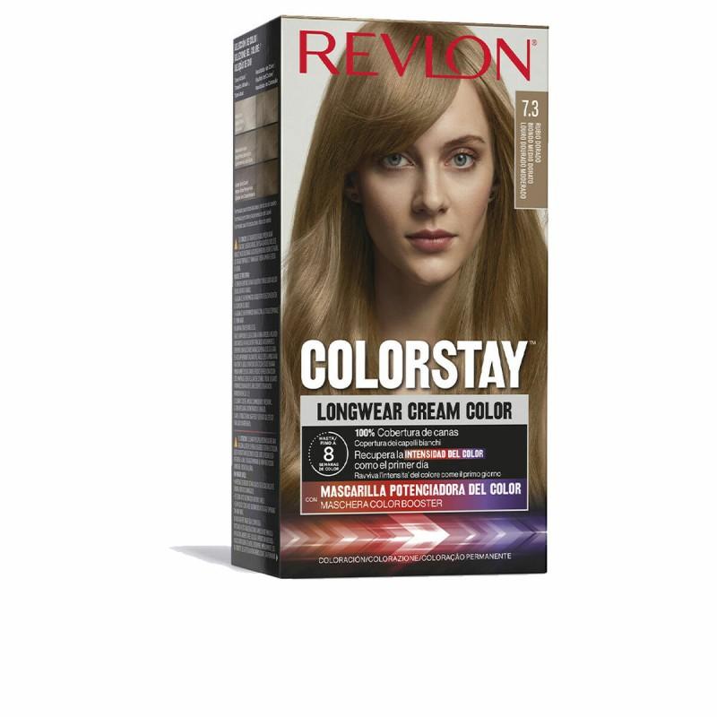 Tinte Permanente Revlon Colorstay Nº 7.3 Rubio Dorado