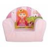 Sillón Infantil Princesa Rosa 44 x 34 x 53 cm