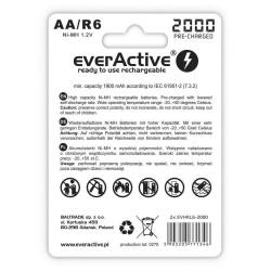 Pilas Recargables EverActive EVHRL6-2000 2000 mAh 1,2 V