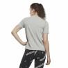 Camiseta de Manga Corta Mujer Reebok Tape Pack Gris