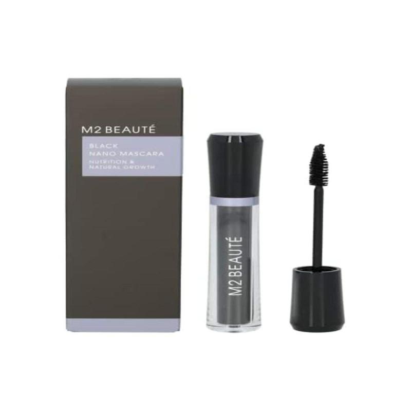 Máscara de Pestañas M2 Beauté Black Nano Nutritivo 6 ml