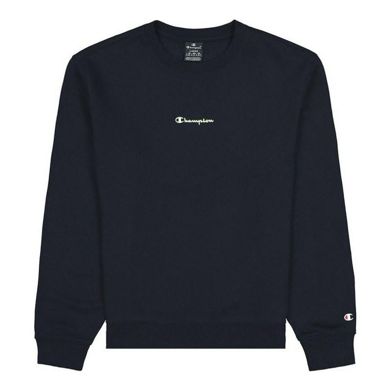 Sudadera sin Capucha Hombre Champion Basket Graphic Azul oscuro