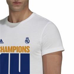 Camiseta de Fútbol de Manga Corta Hombre Adidas Real Madrid Champions 2022