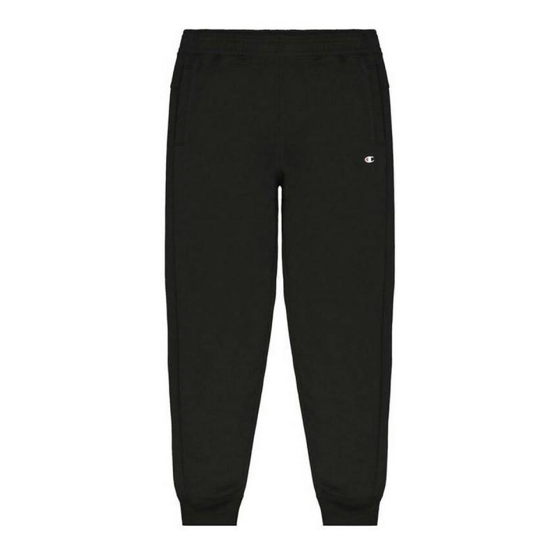 Pantalón Largo Deportivo Champion Rib Cuff Negro Hombre