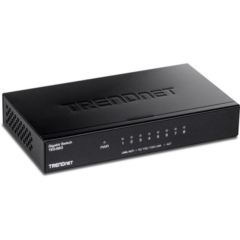 Switch Trendnet TEG-S83 Negro