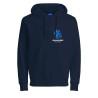 Sudadera con Capucha Hombre  JORPAL SWEAT HOOD FST  Jack & Jones 2310015  Azul marino