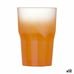 Vaso Luminarc Summer Pop Naranja Vidrio 12 Unidades 400 ml