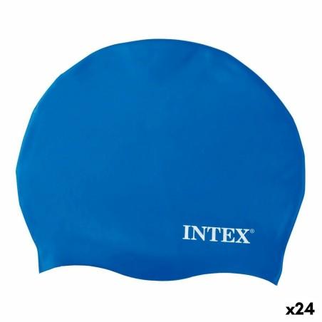 Gorro de Natación Intex Talla única Silicona (24 Unidades)