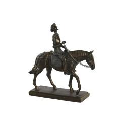 Figura Decorativa DKD Home Decor 20 x 7 x 22 cm Caballo Cobre