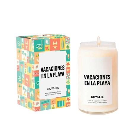 Vela Perfumada GOVALIS Vacaciones en la Playa (500 g)