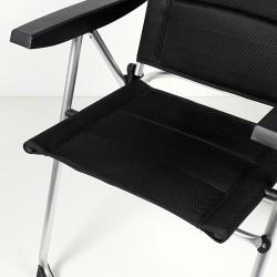 Silla de Playa Aktive Deluxe Plegable Negro 49 x 105 x 59 cm (2 Unidades)