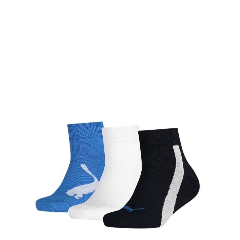 Calcetines Puma  bwt quarter 100000970 003 3 Piezas Azul marino