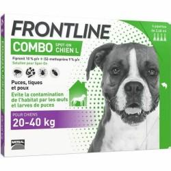 Pipeta para Perros Frontline Combo 20-40 Kg