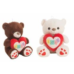 Oso de Peluche Cuadri Love 32 cm