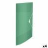 Carpeta Esselte Colour'ice A4 Verde 4 Piezas