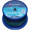 CD-R Verbatim AZO Crystal 50 Unidades 700 MB 52x