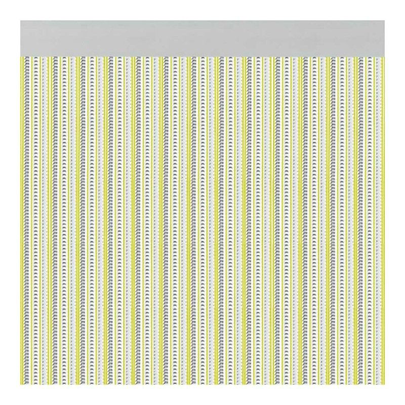 Cortina Acudam Brescia Puertas Amarillo Exterior PVC Aluminio 90 x 210 cm