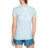 Camiseta de Manga Corta Mujer Under Armour HeatGear Azul claro