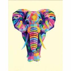 Dibujos para pintar Ravensburger CreArt Large Elephant 24 x 30 cm