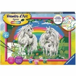 Dibujos para pintar Ravensburger In the Land of Unicorns