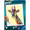 Dibujos para pintar Ravensburger CreArt Large Giraffe 24 x 30 cm