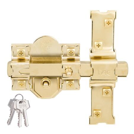 Cerrojo de seguridad Fac 301-rp/80 Dorado Acero 50 mm 80 mm