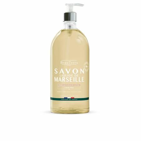 Jabón Líquido Beauterra Savon de Marseille Flor de algodón 1 L